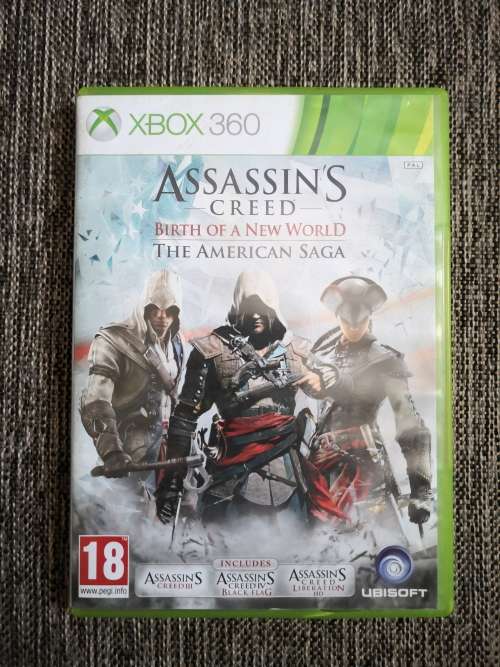 Xbox 360 Assassin`s Creed Birth Of A New World Incomplete Collection