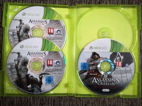 Xbox 360 Assassin`s Creed Birth Of A New World Incomplete Collection