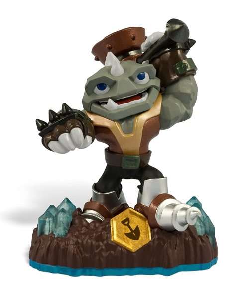 SKYLANDERS -RUBBLE ROUSER- MULTI PLATFORM FIGURINE
