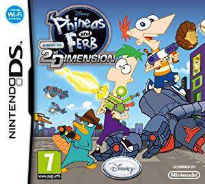 Disney: Phineas and Ferb: Across the 2nd Dimension Nintendo DS game