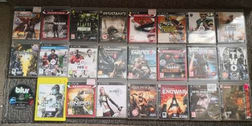 Playstation 3 Console with 24 games -This will keep your kids busy for months!!