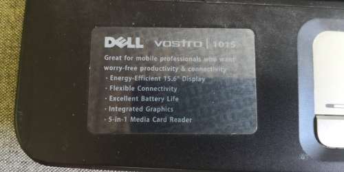 DELL Vostro 1015 laptop (for spares/repairs)