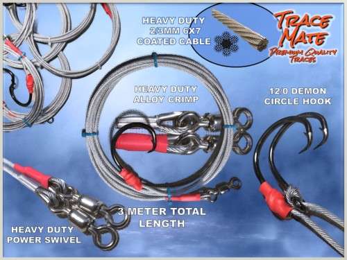 Trace Mate Drone Fishing Trace HEAVY 1 (500LB)