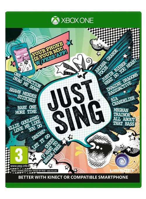 Just Sing Xbox One game (requires kinect or compatible cellphone)