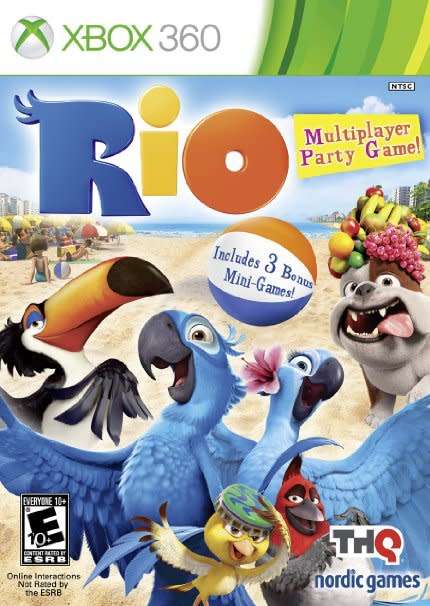 RIO Multiplayer Party Game  Xbox 360 game
