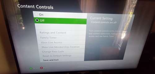 Xbox 360 Console with 2 controllers and 32 games