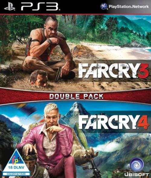 Far Cry Double Pack (Far Cry 3 and Far Cry 4) Ps3 game bundle