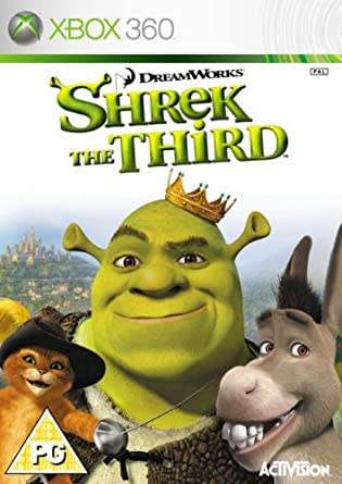 Shrek The Third Xbox 360 game
