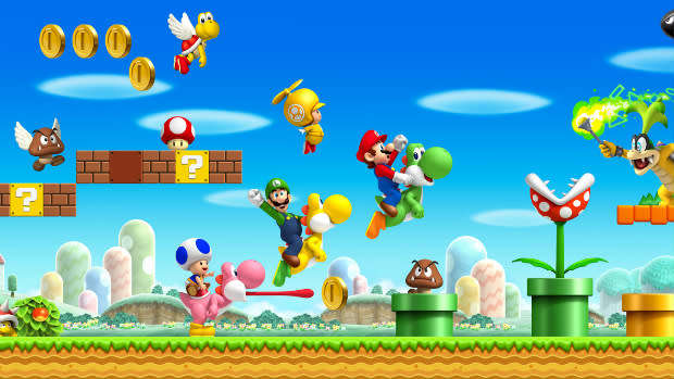 New Super Mario Bros Nintendo DS game