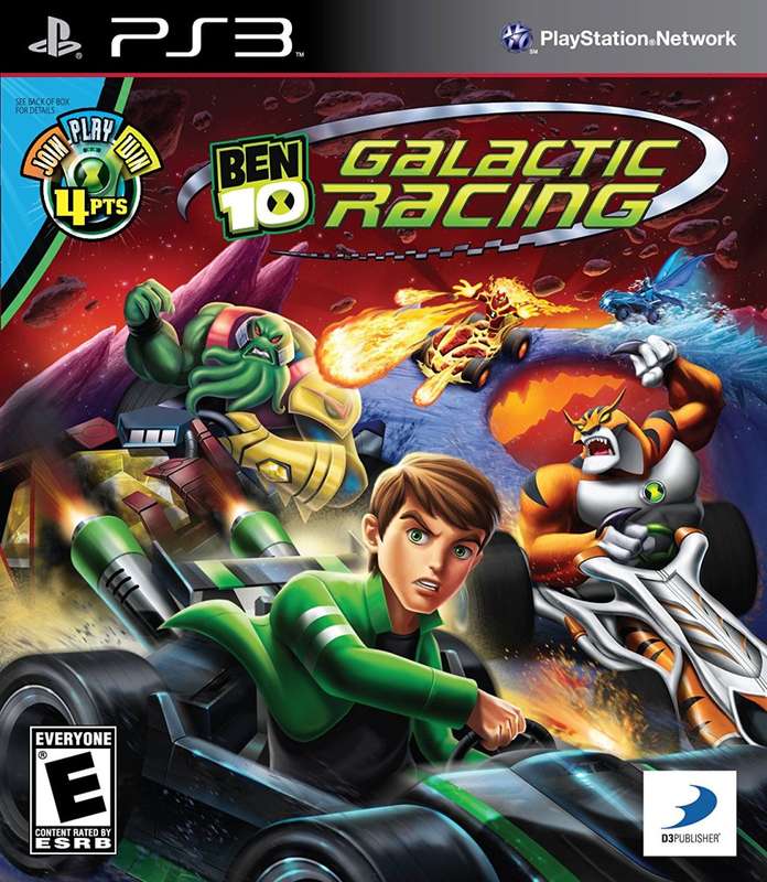 Ben 10 Galactic Racing Ps3 game
