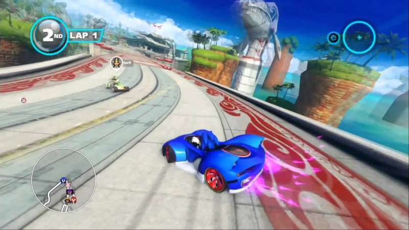 Sonic All Stars Racing Transformed Ps3 game