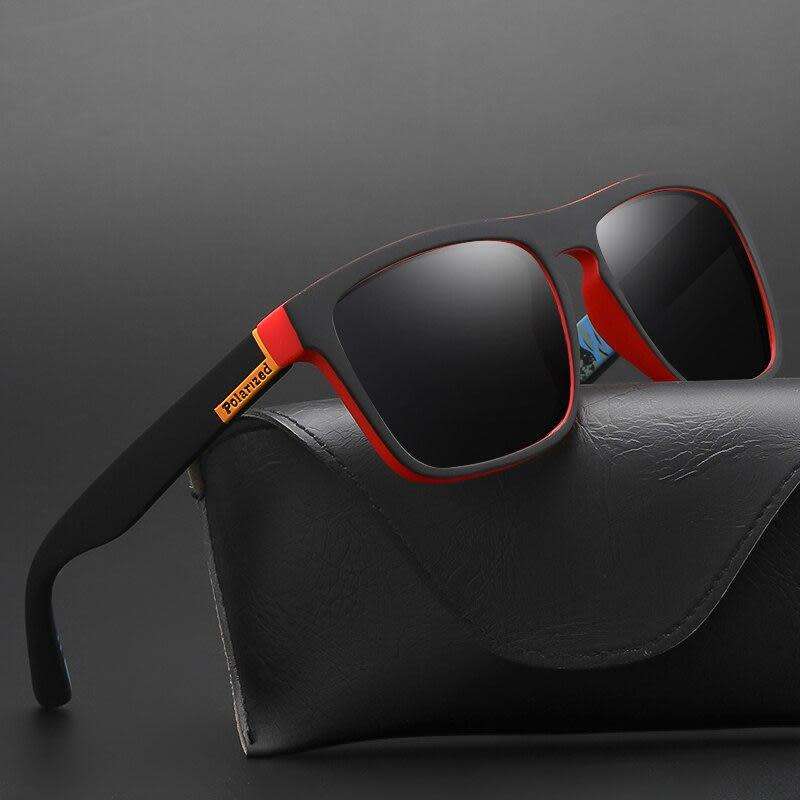 Retro Square Polarized Sunglasses - Stylish & Durable for Sports, Driving, Fishing - UV Protection,