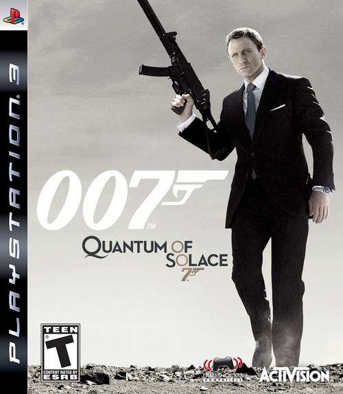 007 QUANTUM OF SOLACE PS3 GAME