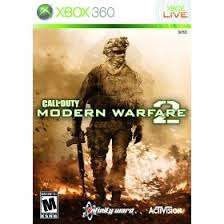 CALL OF DUTY MODERN WARFARE 2 XBOX 360 GAME