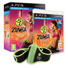 ZUMBA FITNESS - JOIN THE PARTY PS3 GAME+FITNESS BELT BUNDLE