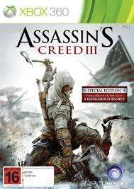 ASSASSINS CREED III SPECIAL EDITION XBOX 360 GAME