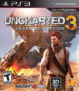 UNCHARTED 3 DRAKES DECEPTION PS3 GAME