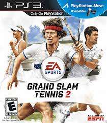 GRAND SLAM TENNIS 2 PS3 GAME