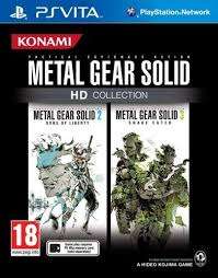 METAL GEAR SOLID HD COLLECTION PS VITA GAME