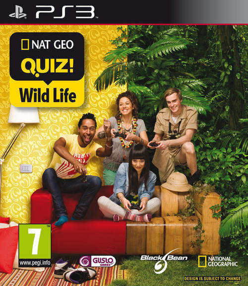 NAT GEO QUIZ! WILD LIFE PS3 GAME -IN STOCK - READY FOR DISPATCH