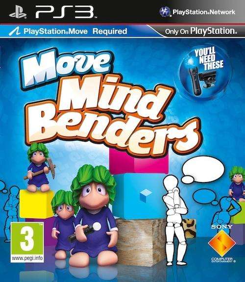 MOVE MIND BENDERS PS3 GAME - IN STOCK - READY FOR DISPATCH
