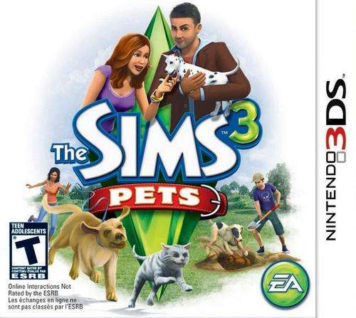 THE SIMS 3 PETS NINTENDO DS GAME