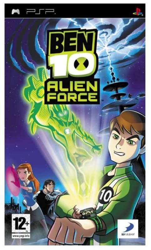 BEN 10: ALIEN FORCE PSP GAME - IN STOCK