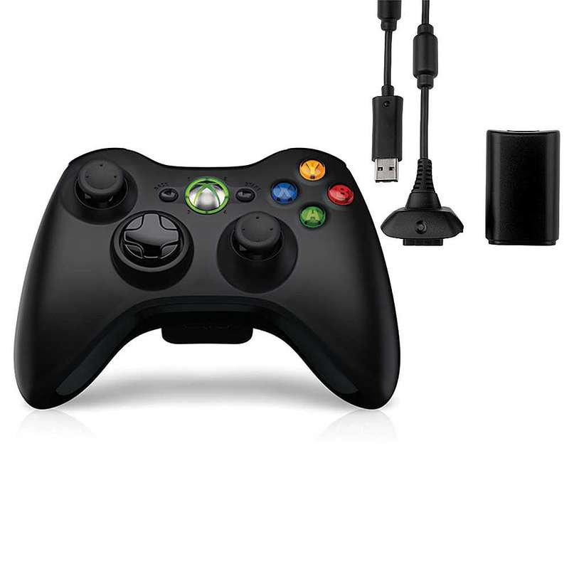 XBOX 360 WIRELESS CONTROLLER+PLAY AND CHARGE KIT - IN STOCK - READY FOR DISPATCH