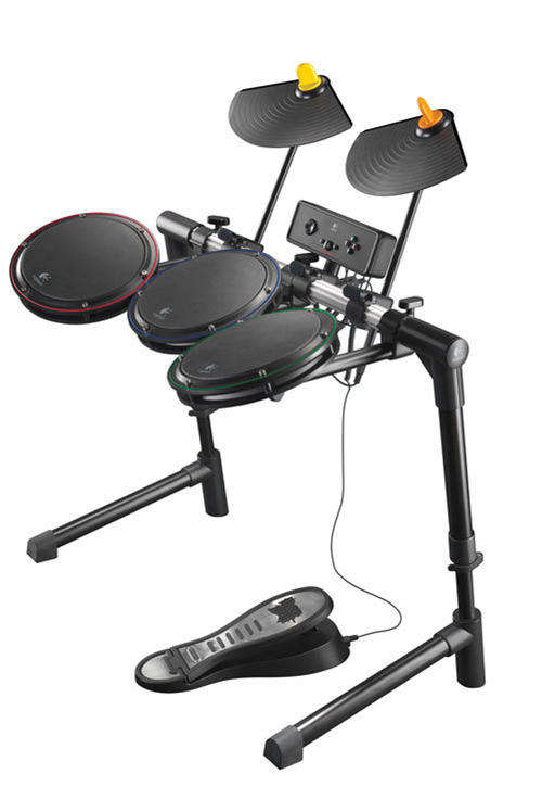LOGITECH WIRELESS DRUM KIT FOR PS2 AND PS3 CONSOLES - IN STOCK - READY FOR DISPATCH