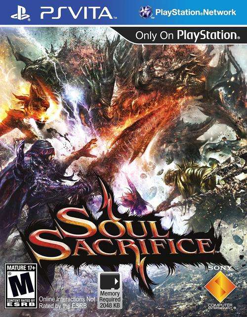 SOUL SACRIFICE PS VITA GAME - IN STOCK