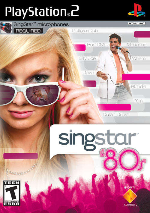 SINGSTAR 80'S PS2 GAME - IN STOCK - READY FOR DISPATCH