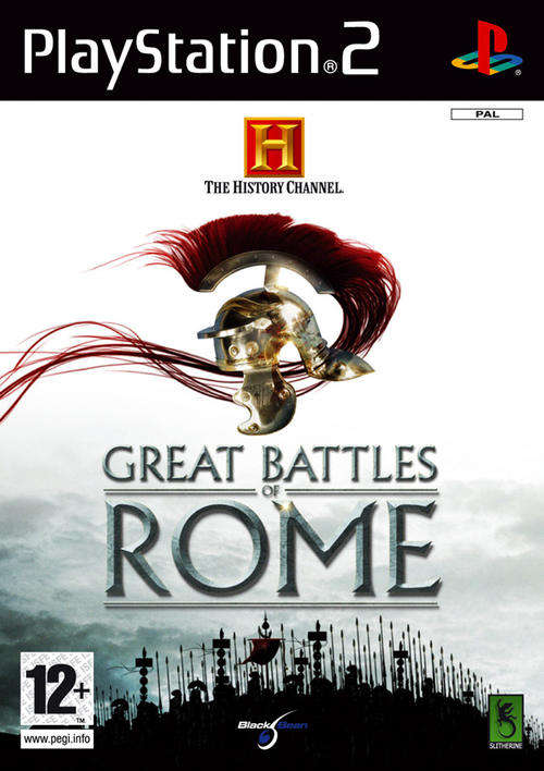 THE HISTORY CHANNEL: GREAT BATTLES OF ROME PS2 GAME