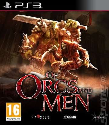 OF ORCS AND MEN PS3 GAME - IN STOCK