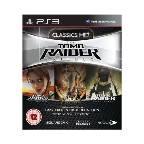 THE TOMB RAIDER TRILOGY CLASSIC HD PS3 GAME - IN STOCK - READY FOR DISPATCH