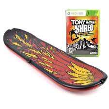 TONY HAWK: SHRED  XBOX 360 GAME+BOARD BUNDLE - IN STOCK