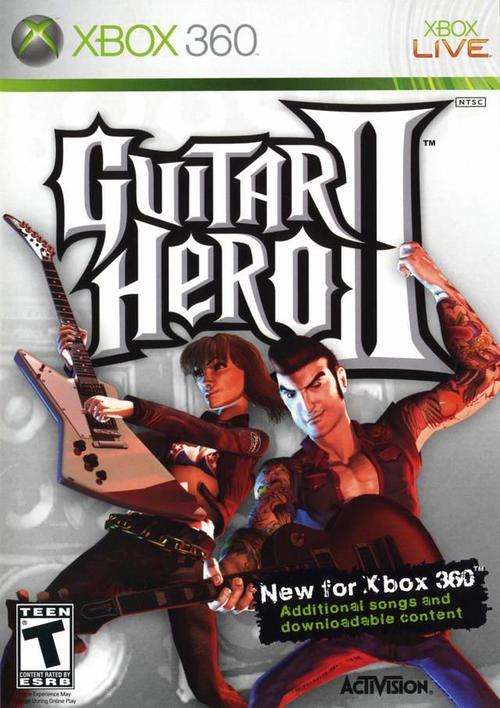 GUITAR HERO II/2 XBOX 360 GAME