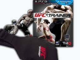 UFC TRAINER+LEG STRAP BUNDLE FOR PS3  - IN STOCK - READY FOR DISPATCH