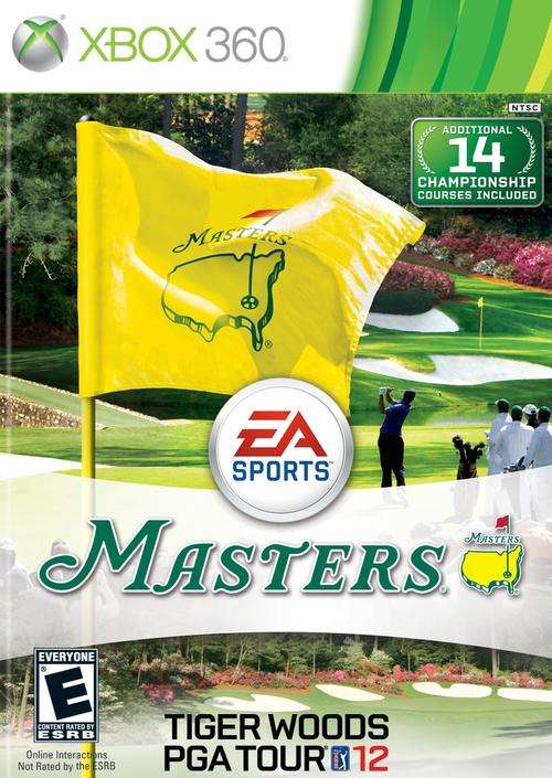 TIGER WOODS PGA TOUR 12: THE MASTERS XBOX 360 GAME -IN STOCK