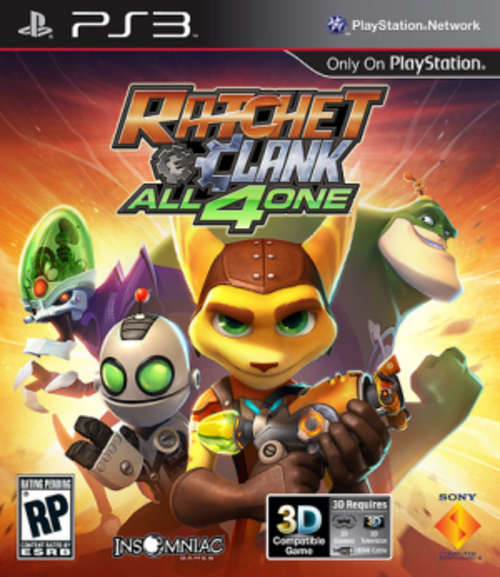 RATCHET & CLANK: ALL 4 ONE PS3 GAME - IN STOCK