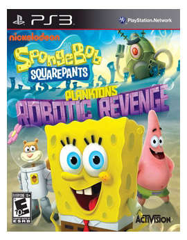 SPONGEBOB SQUAREPANTS: PLANKTONS ROBOTIC REVENGE PS3 GAME - IN STOCK