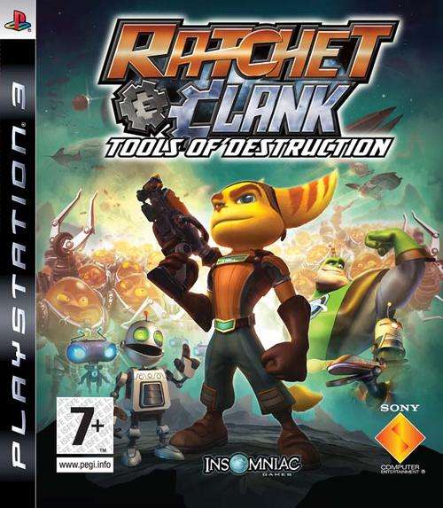 RATCHET&CLANK: TOOLS OF DESTRUCTION PS3 GAME - IN STOCK