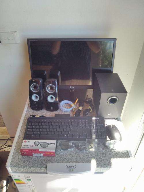 AWESOME 24" 3D IPS HDMI SCREEN+SOUND BUNDLE - NEVER TO BE REPEATED!!!