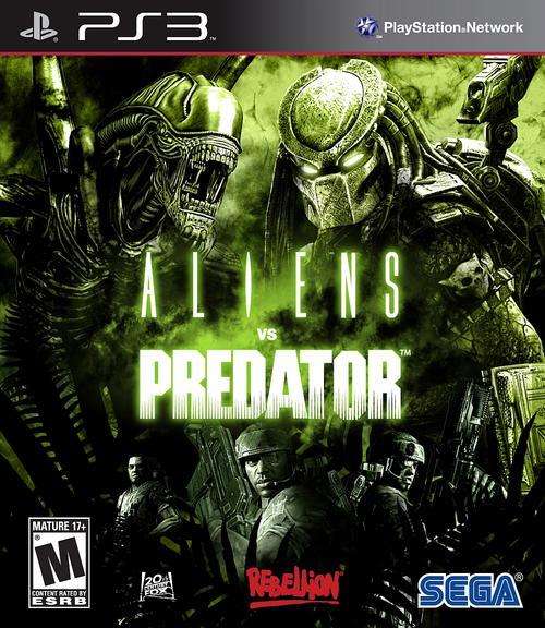 ALIENS VS. PREDATOR PS3 GAME