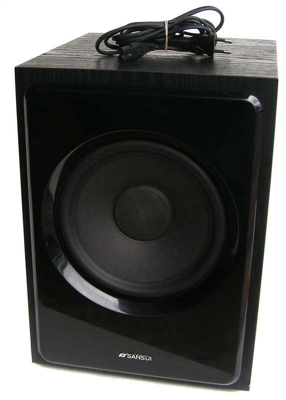 SANSUI SW662 75W 8" ACTIVE SUBWOOFER