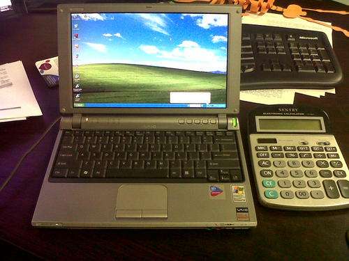 Sony VAIO 10" laptop
