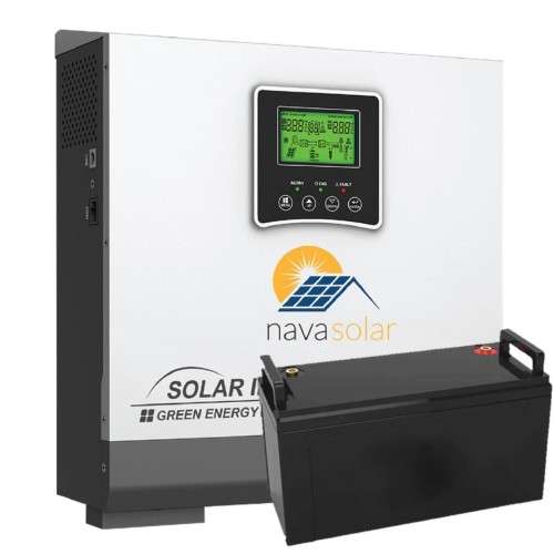 Navasolar 3KW Inverter and Lithium Battery combo