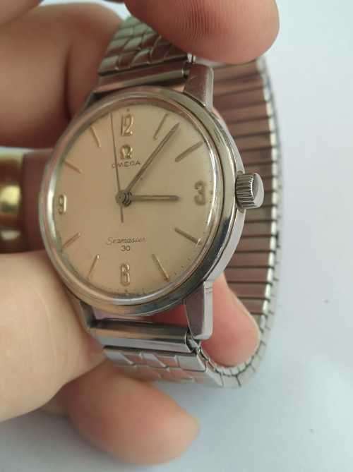 Omega Watch on auction. Vintage.