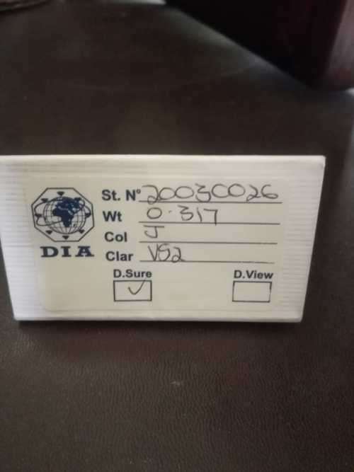 100% Natural Diamond up for auction.
