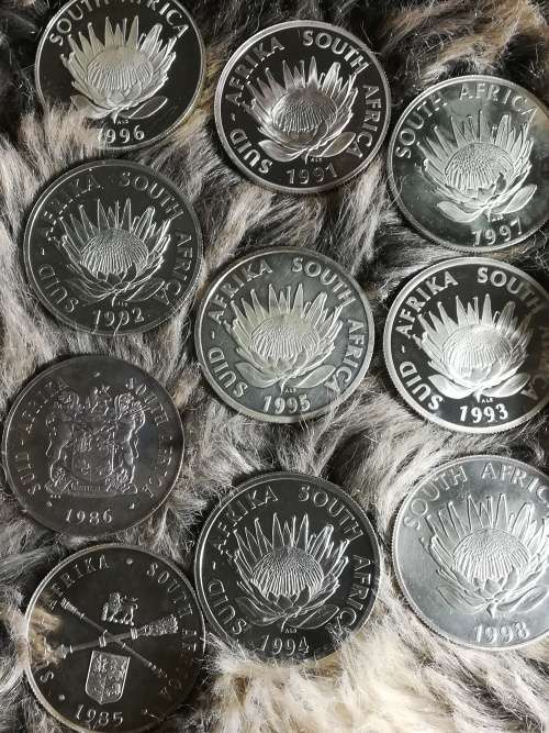 Protea Silver R1 X 10. Rare and Collectibles!