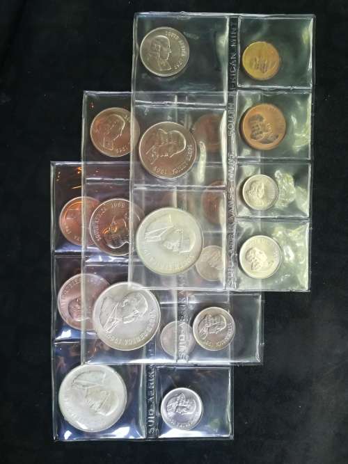 3 x 1969 R1 Sets!! Afr + Eng!!Crazy Wednesday auction!!